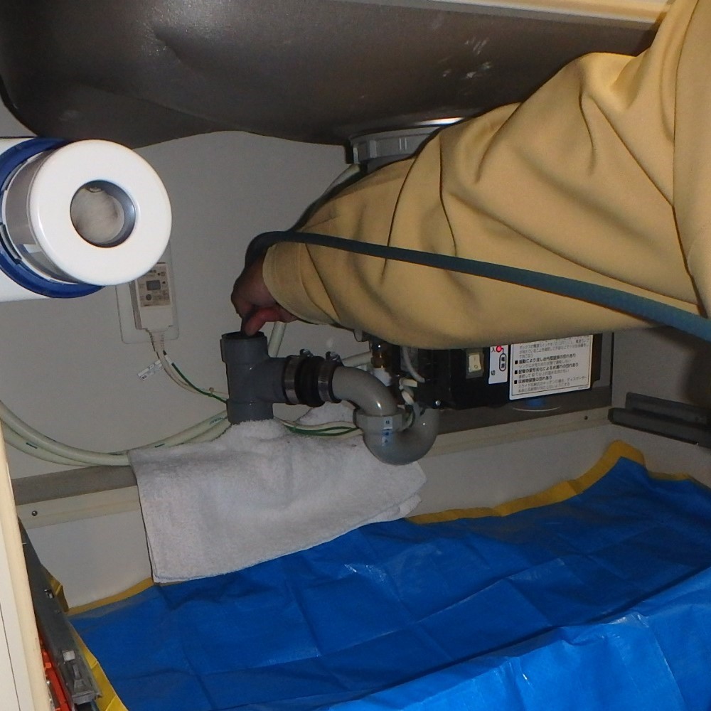 ディスポーザー配管清掃