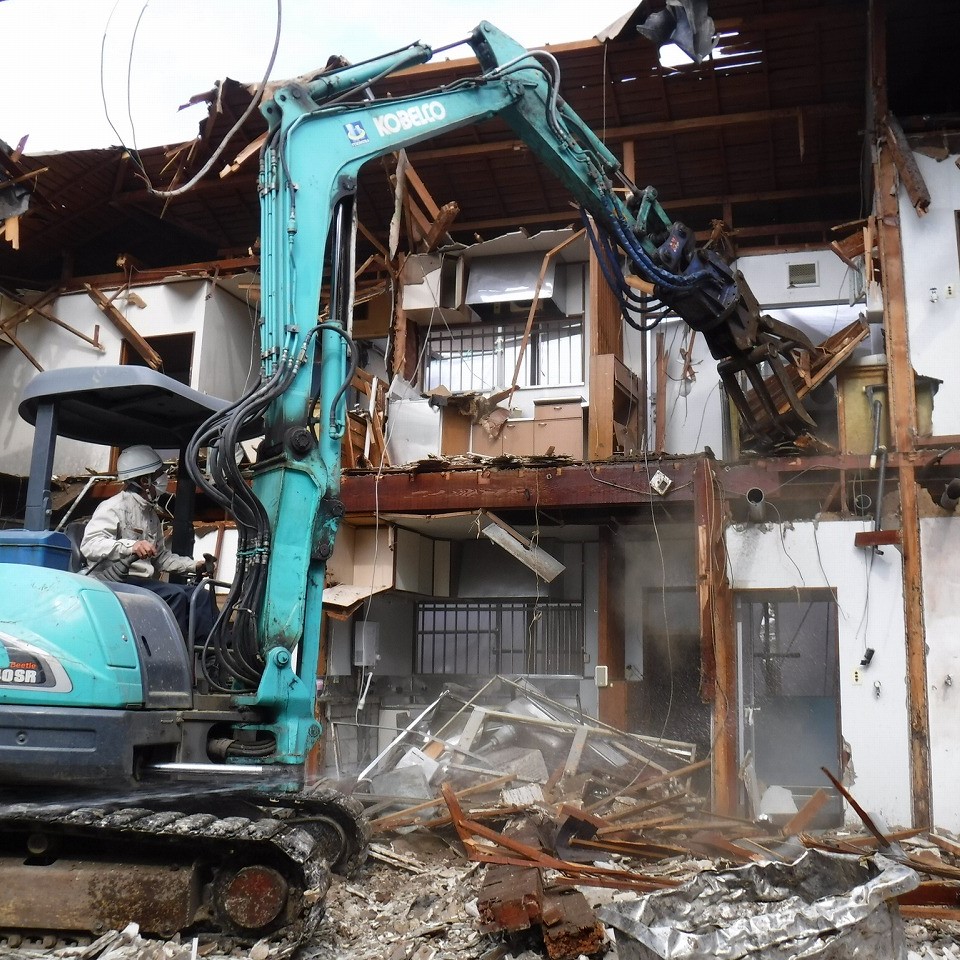 木造アパート解体
